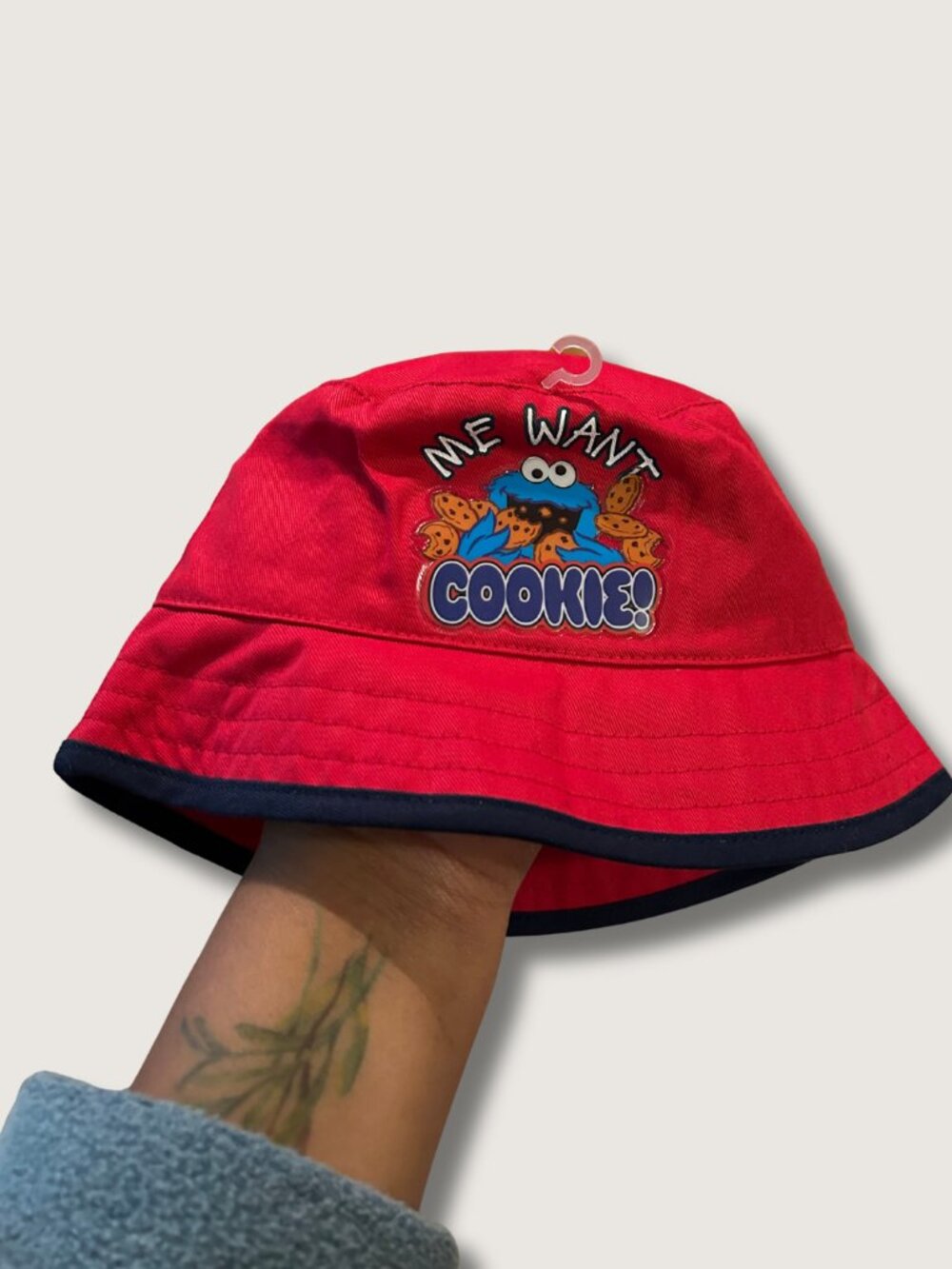 Y2K (2010) Sesame Street - Cookie Monster Bucket Hat